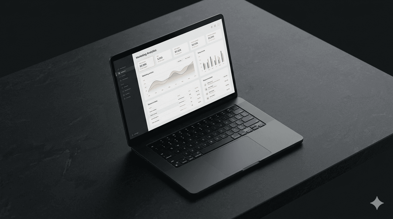 Prijenosno računalo s marketinškom analitikom